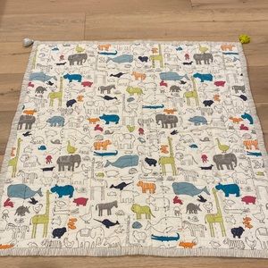 Noah’s Ark Blanket by pehr